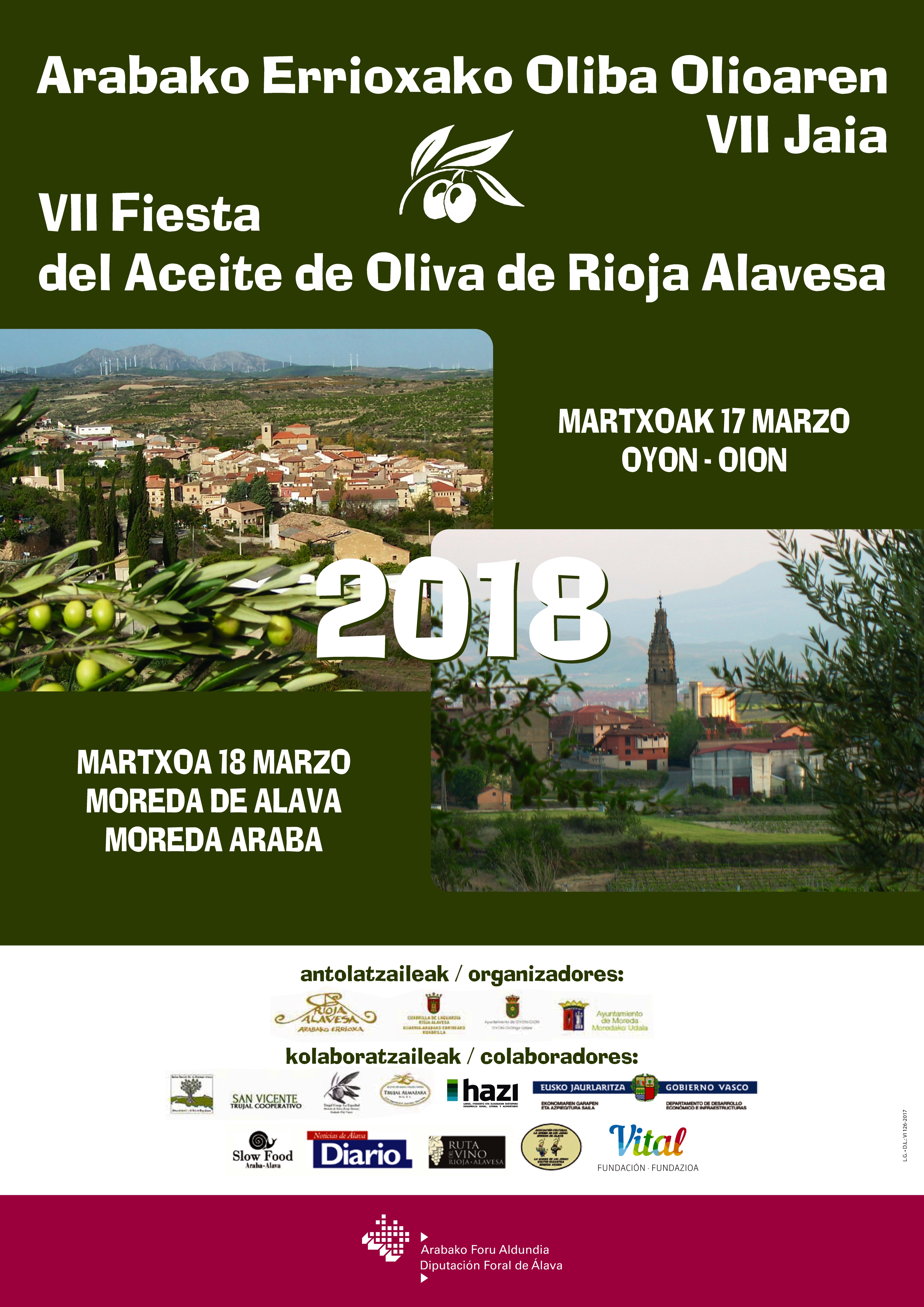 fiesta aceite de oliva de rioja alavesa 2018