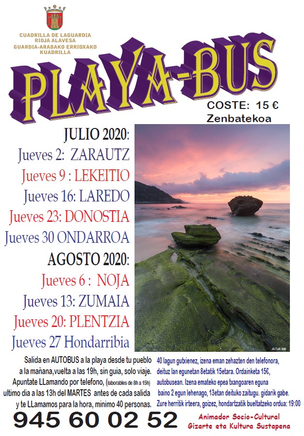 playa bus